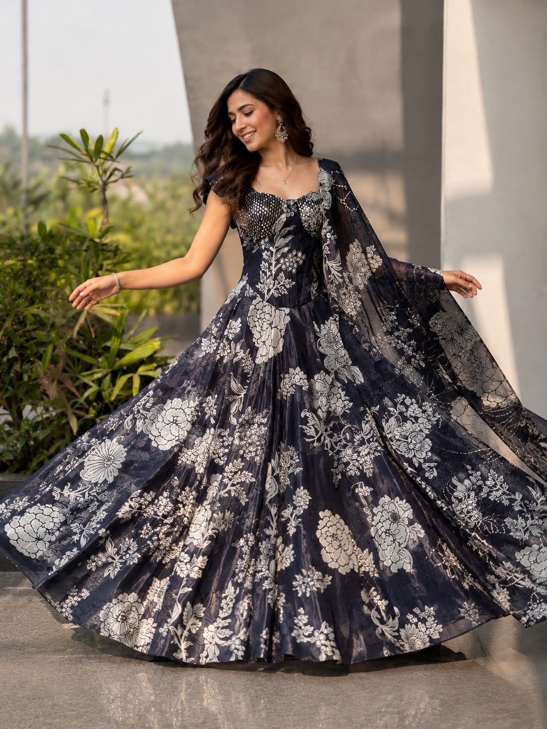 Exclusive corset Lehnga