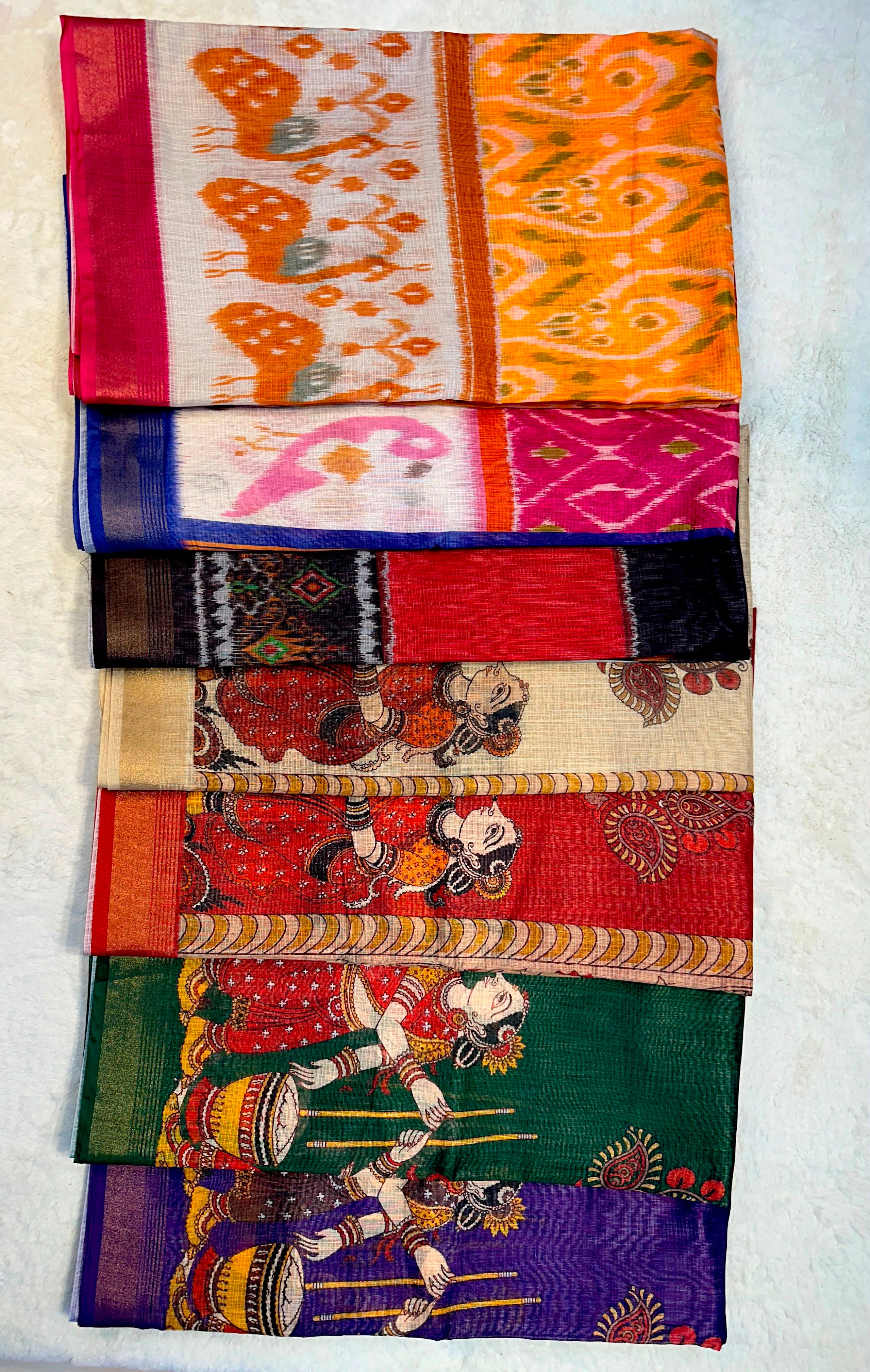 Elegant Tussar Silk Saree with Matching Blouse Piece