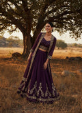 Embroidered Star Georgette Indowestern Lehenga Choli Set with Shrug