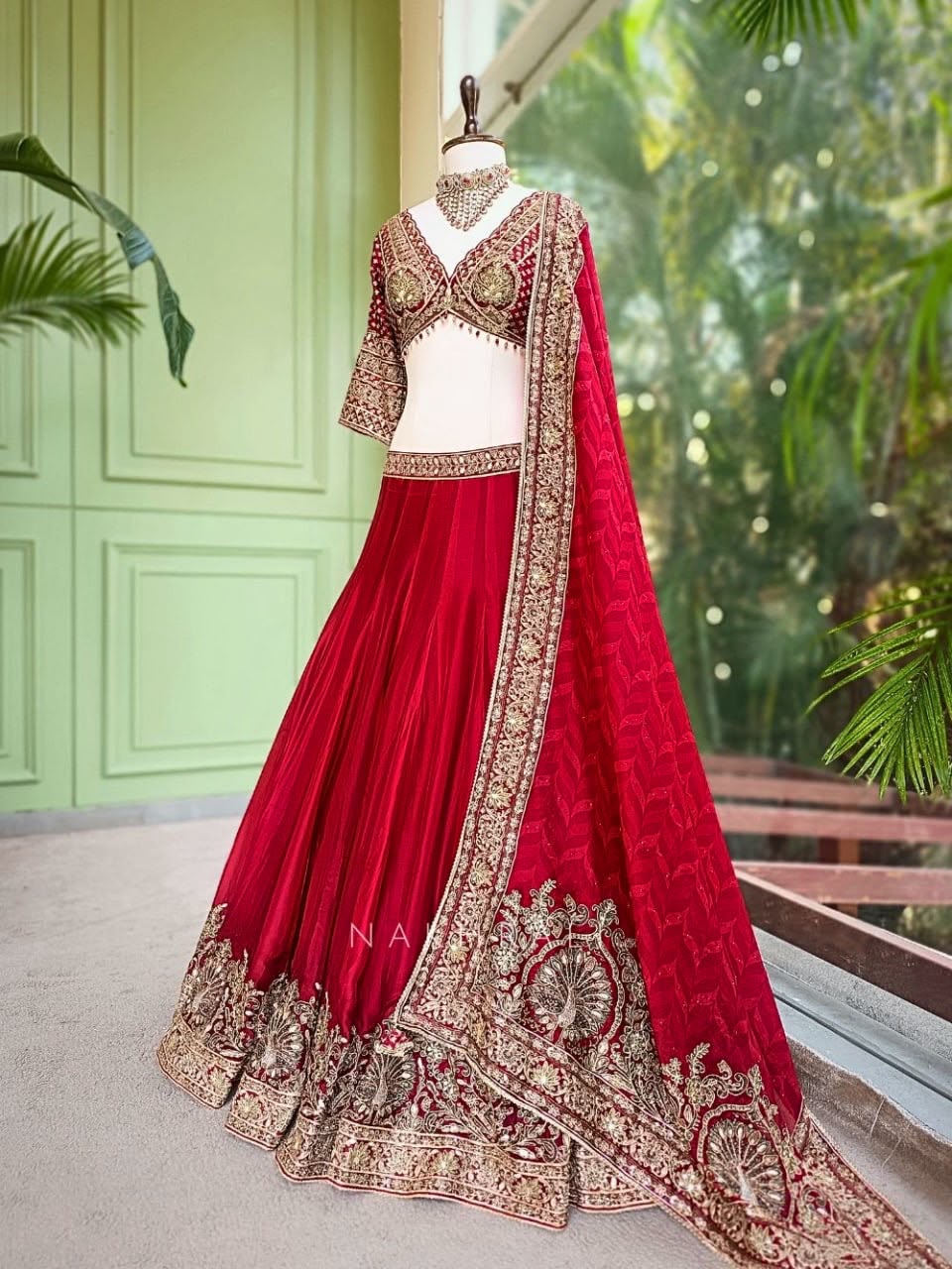 Heavy Chinon Silk Lehenga Choli Set with Sequence Coding Work & Digital Print Dupatta