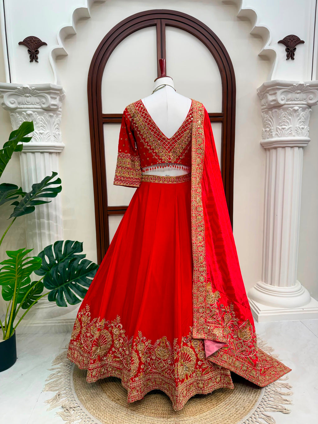 Heavy Chinon Silk Lehenga Choli Set with Sequence Coding Work & Digital Print Dupatta