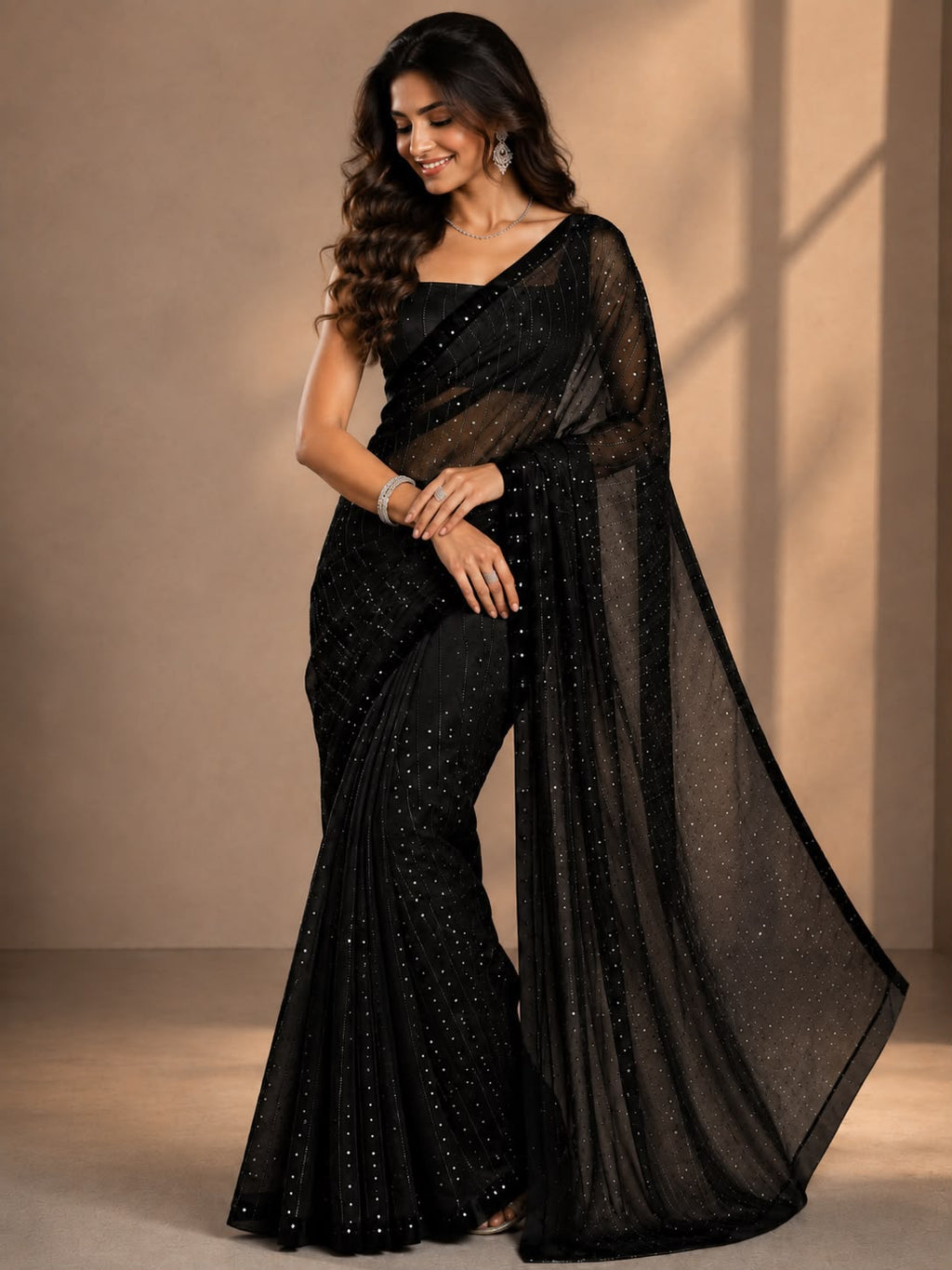 Premium Soft Rangoli Silk Saree with Zari & Sequence Embroidery