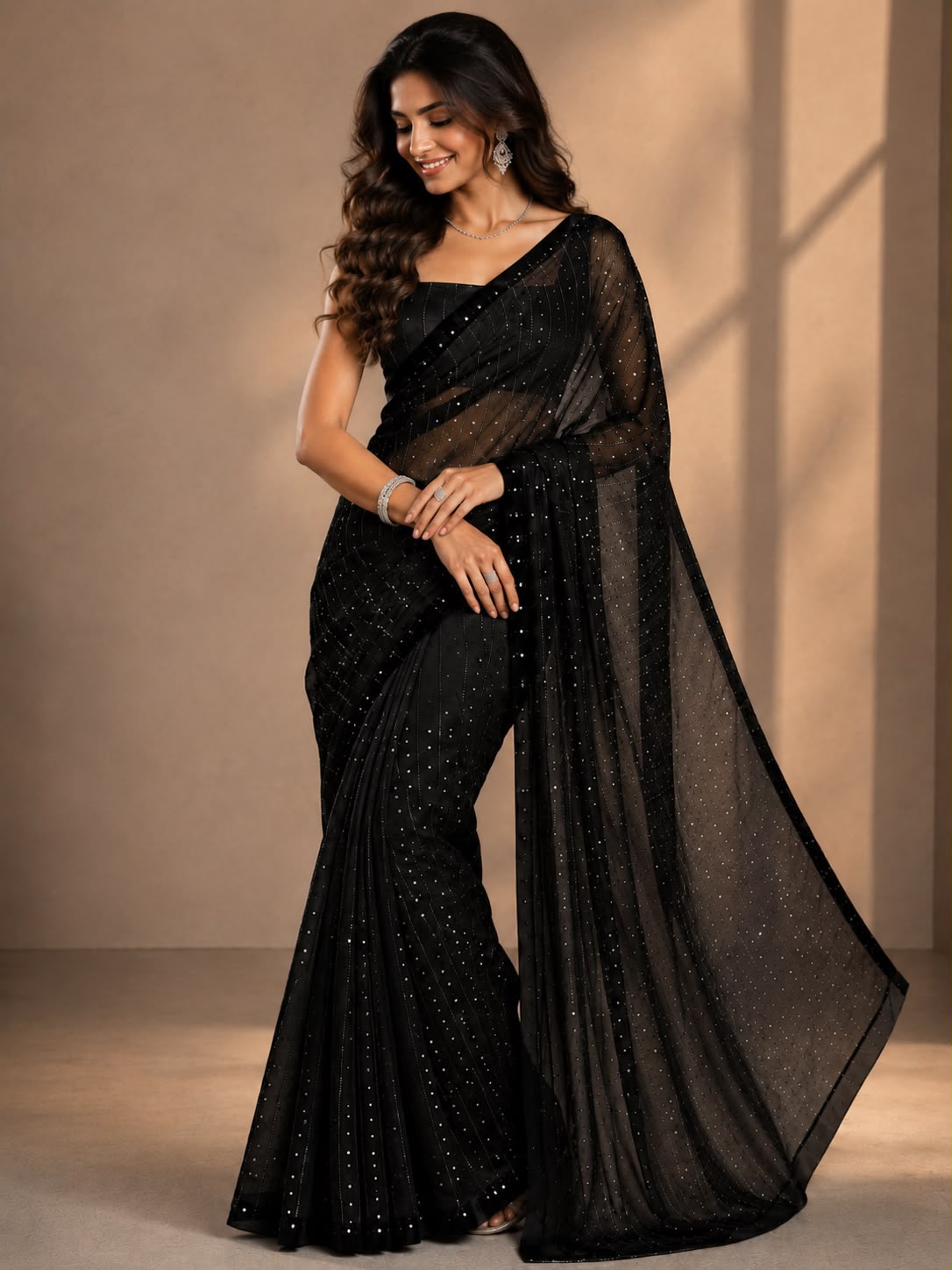 Premium Soft Rangoli Silk Saree with Zari & Sequence Embroidery
