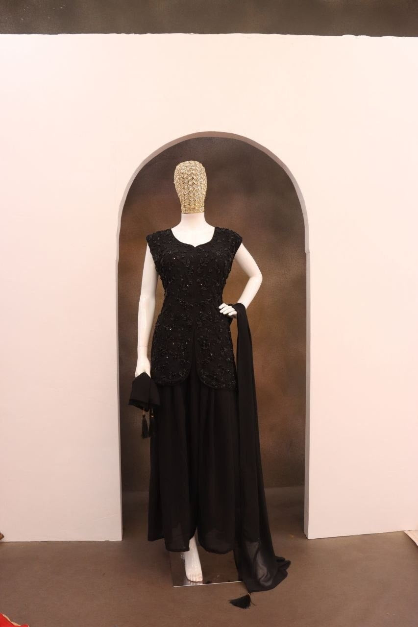 Exclusively Readymade Party Wear Fox Georgette Suit Set